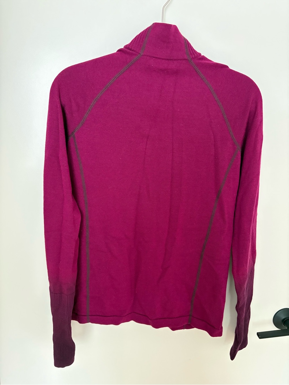 Smartwool Merino Wool Half-Zip Sweater Pullover Hiking Camping Outdoors Natural - Picture 15 of 15